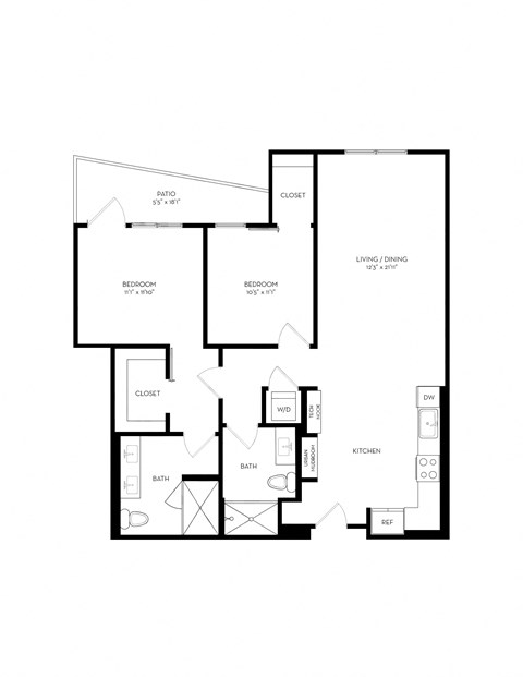 this floor plan is an illustration of our proposed floor plan for our new apartments